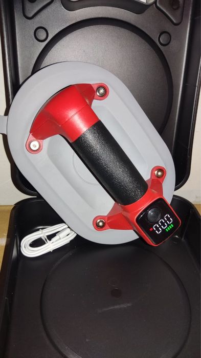 Електрична вакуумна присоска з автопідкачуванням до 220кг  247x167mm