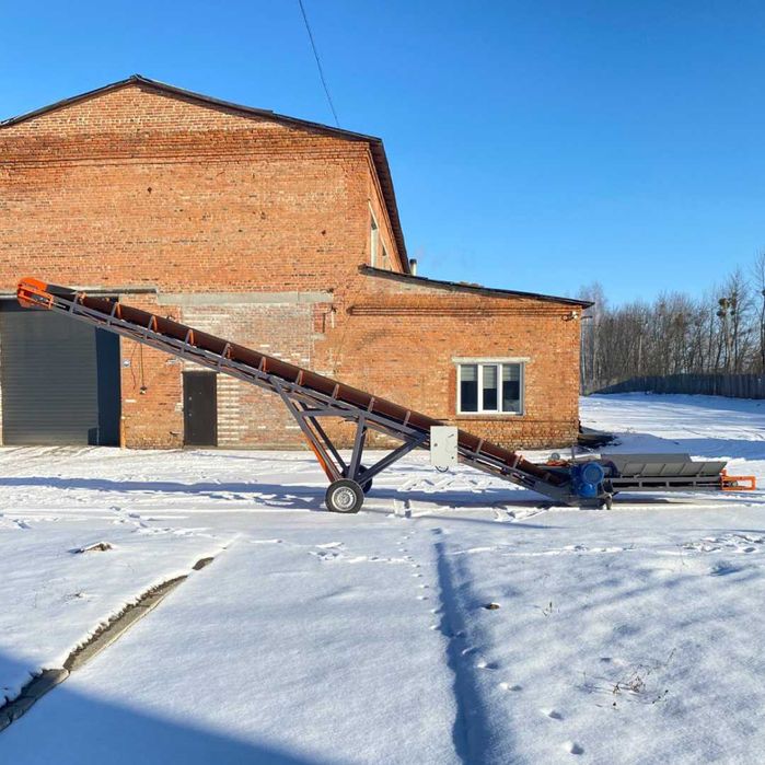 Ленточный конвейер, разгрузчик вагонов, перегрузчик, транспортер