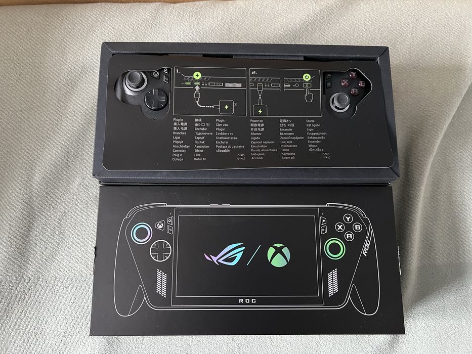 Rog Xbox Ally X, AI Z2 Extreme, 24GB RAM, 1 TB  plus akcesoria