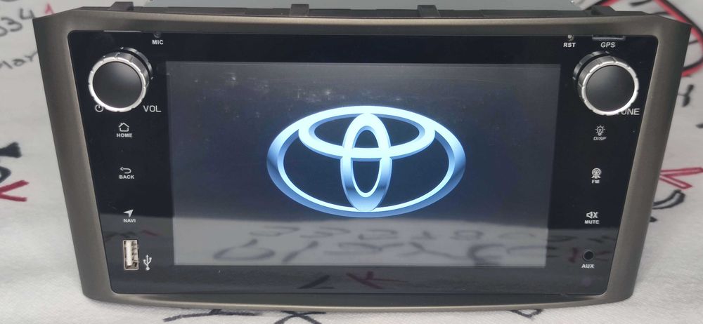 Radio 2 DIN Toyota Avensis T25 – Android 14 - Novo Garantia