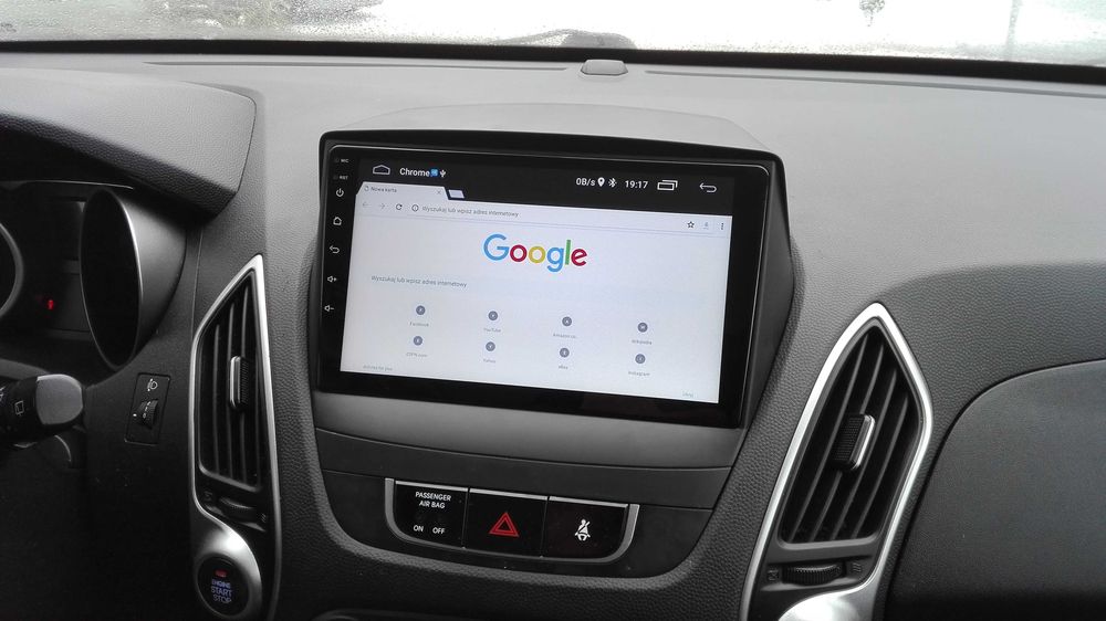 Radio GPS nawigacja 3D duża 9 lub 10 cali KAMERA hyundai IX35 android