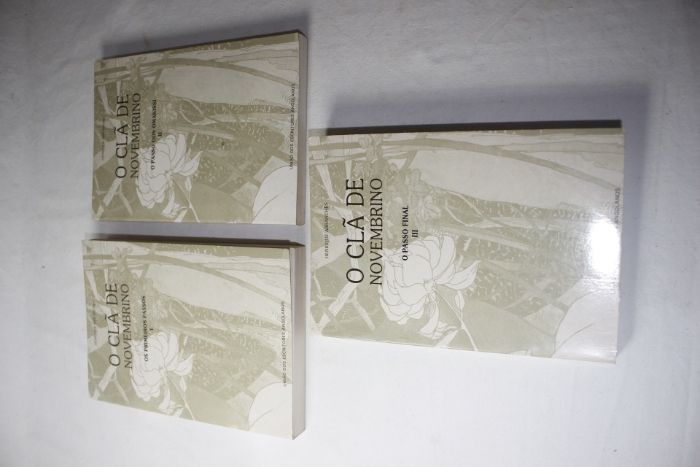 livros O Clã de Novembrino vol. I, II , III de Henrique Abranches