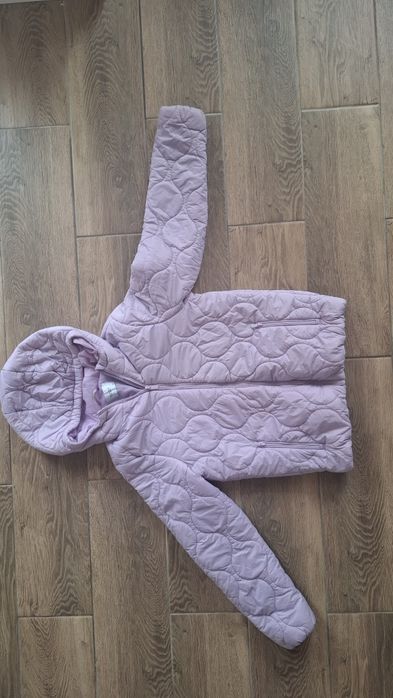 Kurtka firmy reserved, przejciowa, pikowana, kolor jasny fiolet