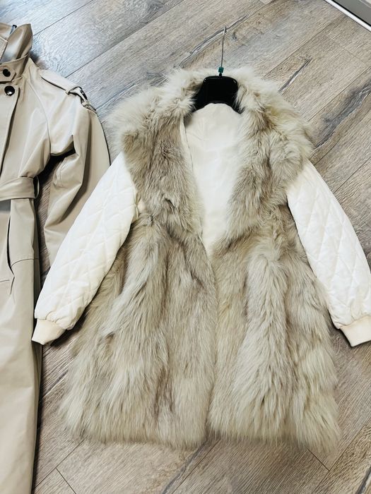 Тренч с жилеткой