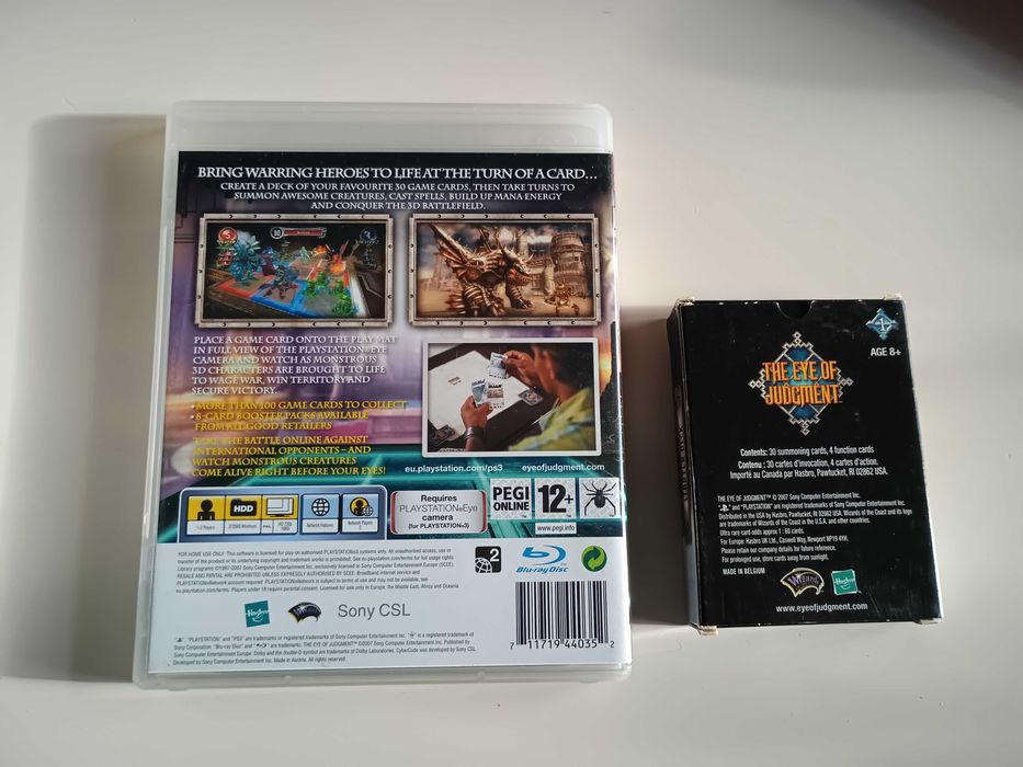 Eye of Judgement gra na PlayStation 3 plus 42 karty