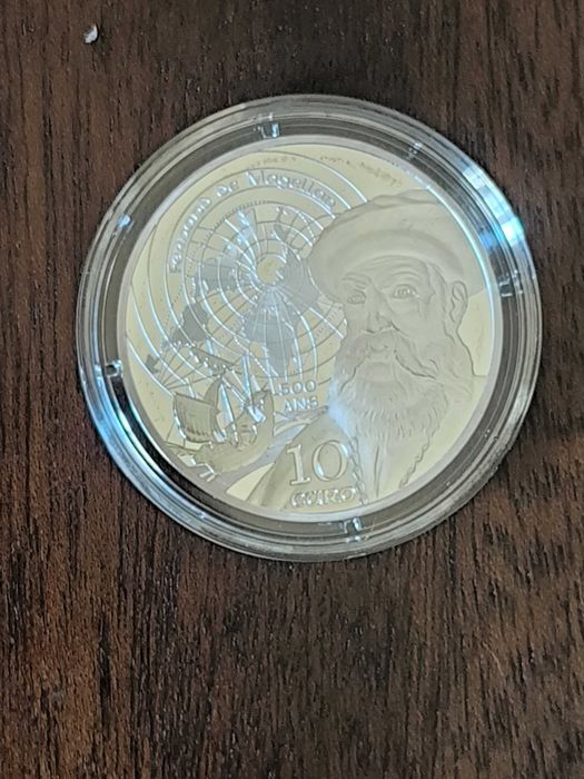 Moedas comemorativas de 10€ emitidas pela Monnaie de Paris para homonegear o Património Mundial da Unesco