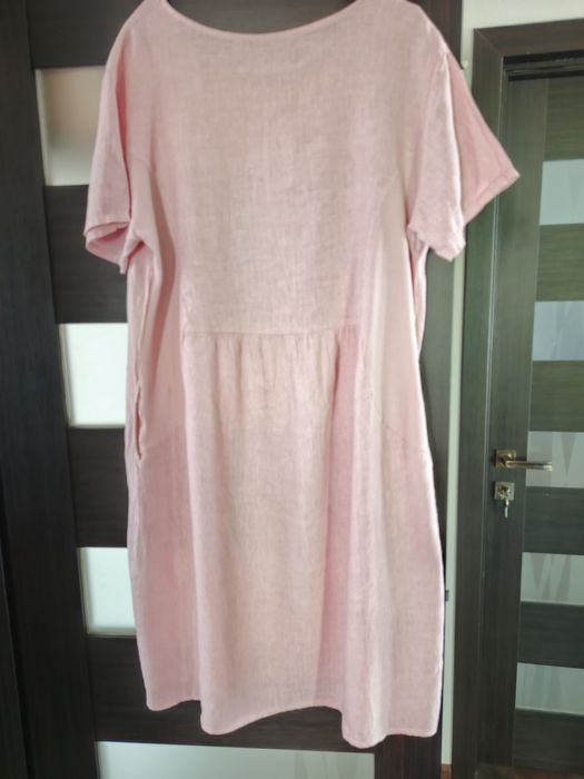 Лляна сукня. на спеку.
