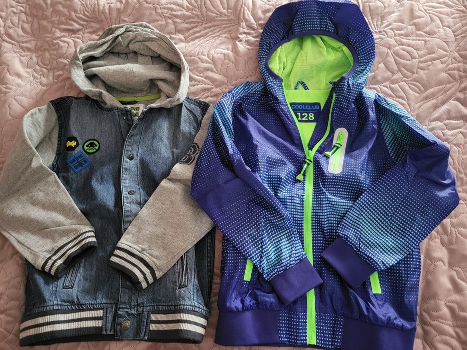 Kurtki dla chłopca 128 cool club