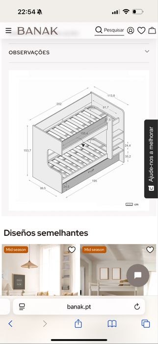 Beliche Três Camas - Banak