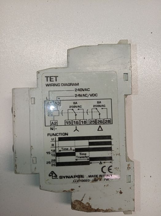 Módulo temporizador para arrancador estrela-triangulo64739701076099121