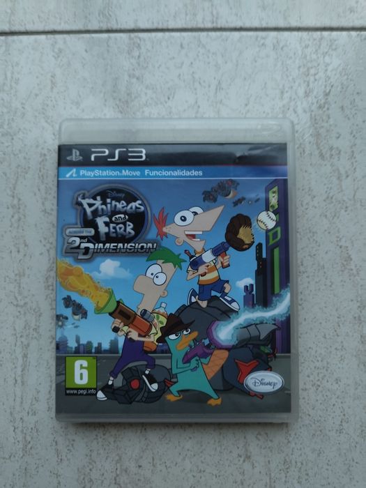 Phineas e Ferb através da Segunda Dimensão Ps3