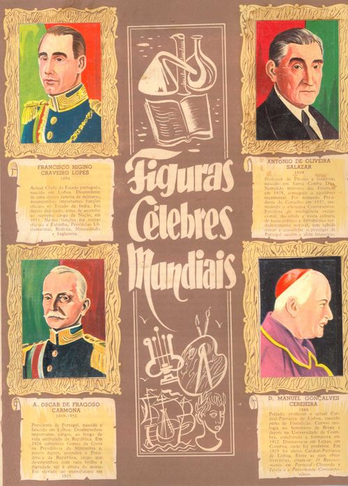 Cadernetas de Cromos pintados à Mão e esmaltados, portuguesas da década de 1950