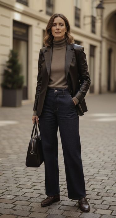 Жакет з натуральної шкіри UPSTAR Continental