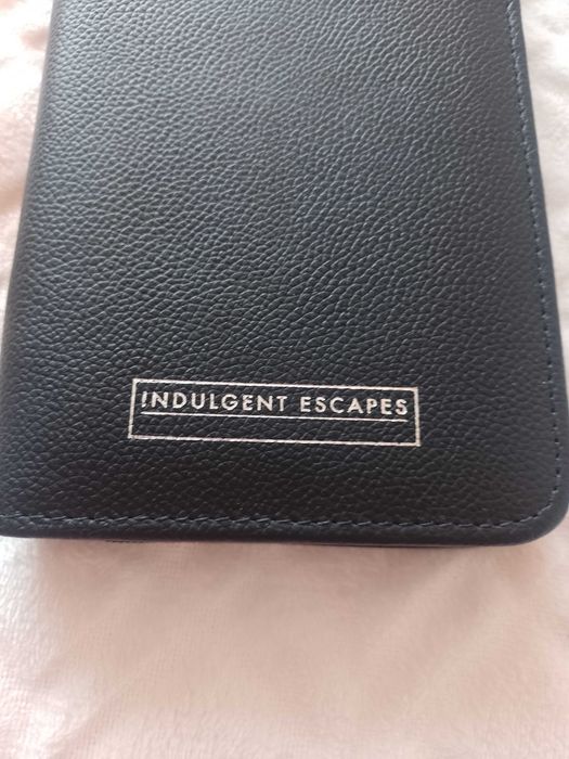Genuine Leather/Duży, skórzany portfel na karty z Londynu, saszetka