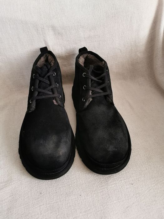 Ugg Australia Neumel skórzane ocieplane trzewiki 43