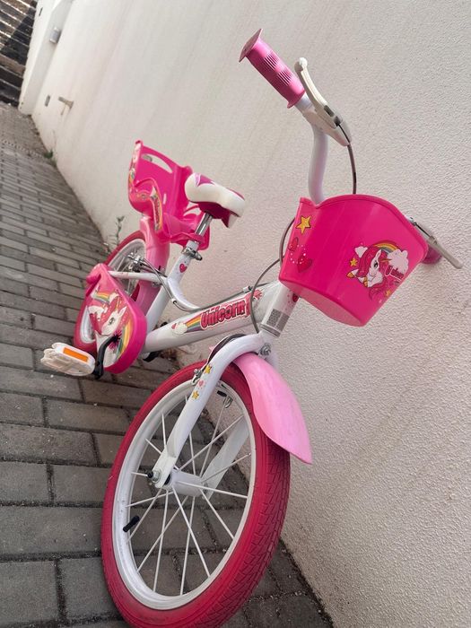 Bicicleta infantil Unicórnio 16”