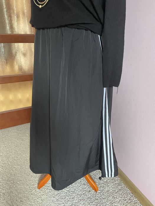 Ortalionowa maxi spódnica z lampasami 40/42/44/46