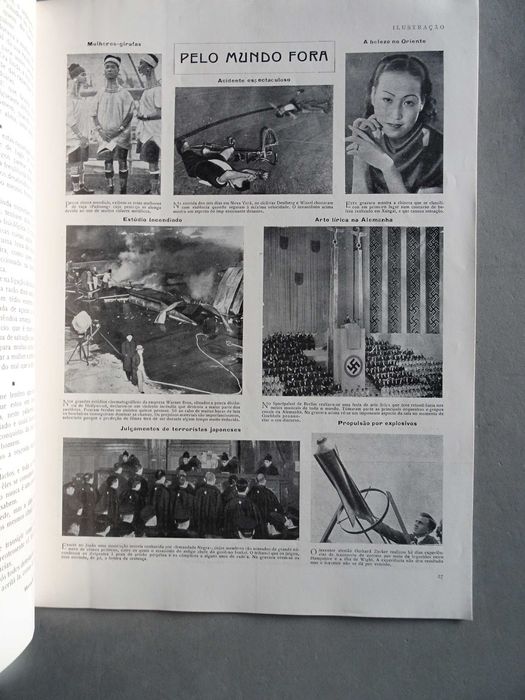 Antiga revista Ilustração nº 217  - ano 1935