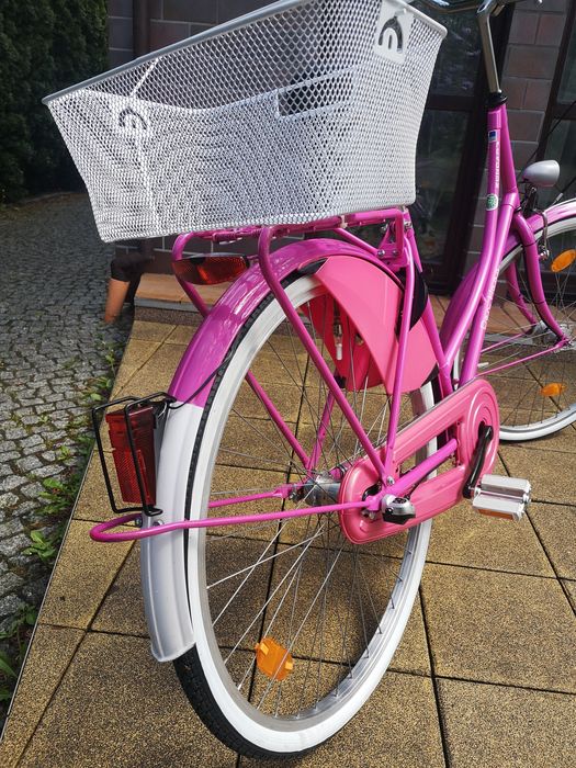 Damka holenderka Zundapp Den Haag. Kolor FUKSJA róż-fiolet