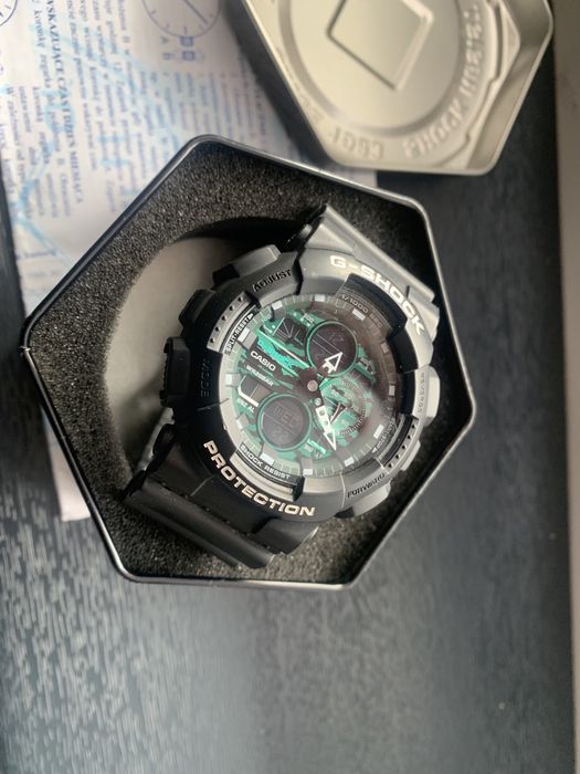 Oryginalny Casio G-Shock Protection GA-140MG/Zibi Sklep 799zl/Wys!