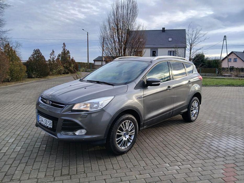 Ford Kuga Ford Kuga 2014rok 2.0 163km 4WD Titanium skóry panorama hak