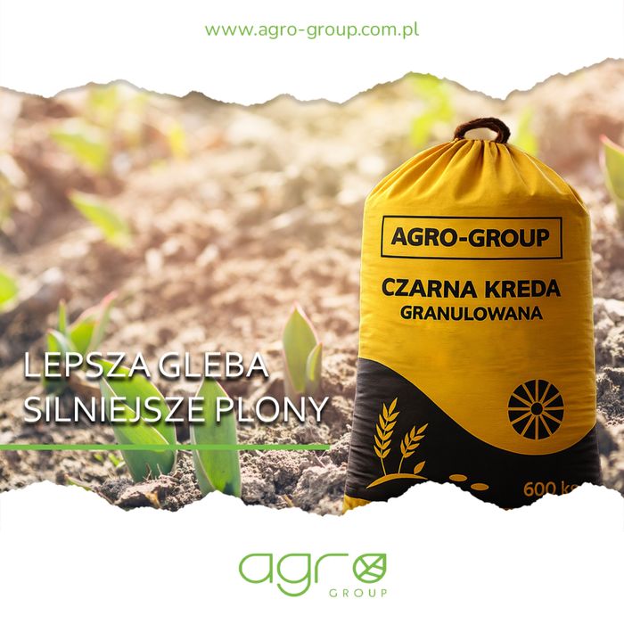 Wapno granulowane kredowe i magnezowe oraz czarna  kreda PRODUCENT