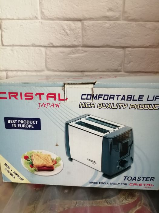 Toster Cristal Japan,  regulacja temperatury