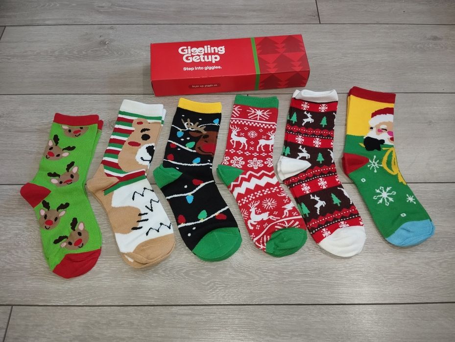 Skarpetki świąteczne