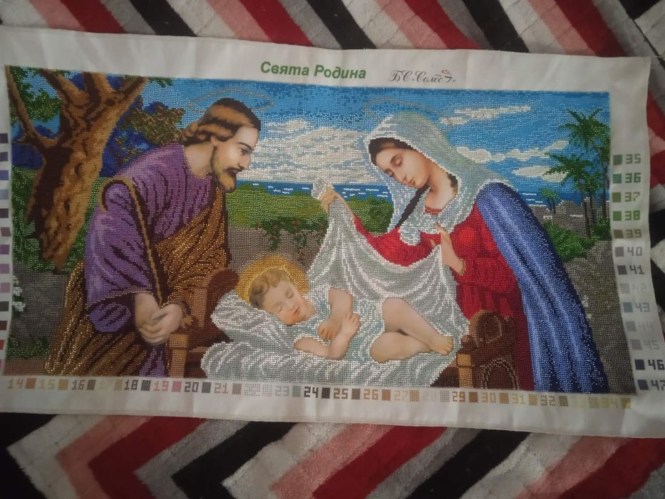 Образ вишитий з Чеського бісеру