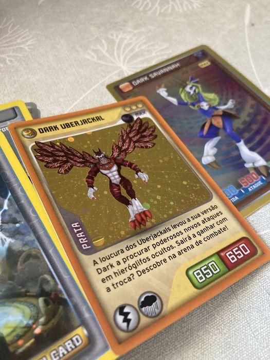 +130 Cartas Invizimals Panini