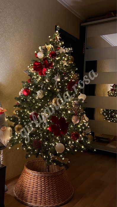 Гірлянда Роса, холодне/тепле світло, 8 режимів. Гирлянда роса