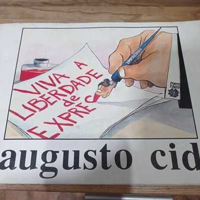 vendo livro de Augusto Cid - viva a liberdade de expressão