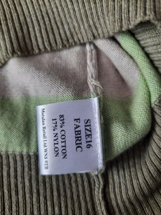 Kamizelka w paski NOWA 164-170cm rozmiar S/M