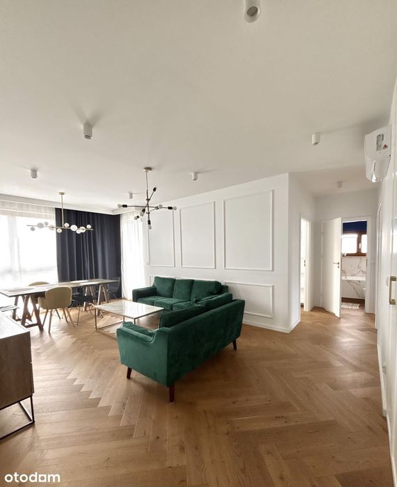 4 pokojowy apartament na Mokotowie, 2 łazienki, 2 balkony, hala garaż