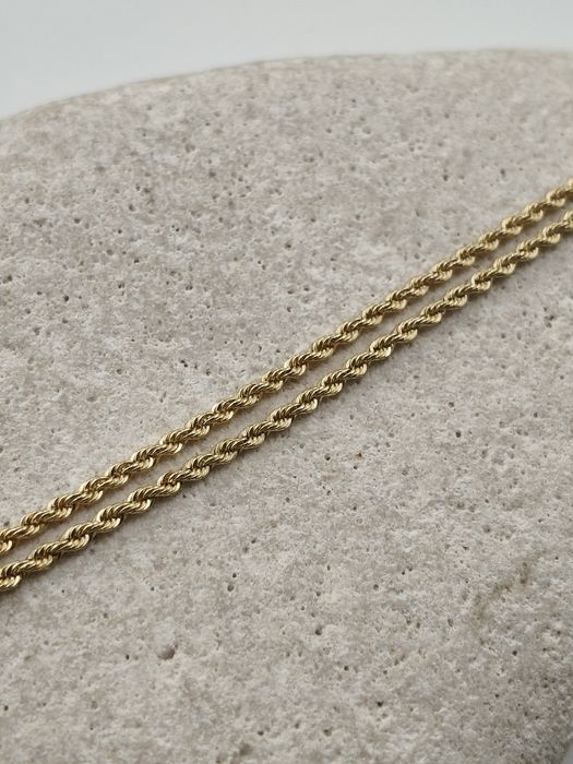 Złoty łańcuszek Singapur 45cm