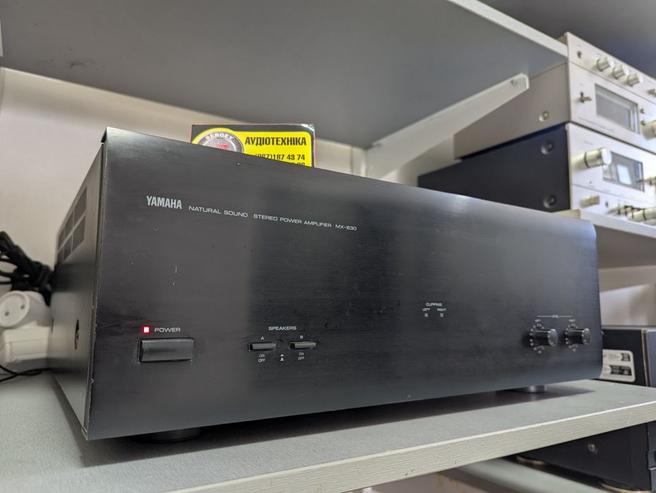 Усилитель мощности Yamaha MX-630. 2х215 Вт! Вес 13кг. JAPAN