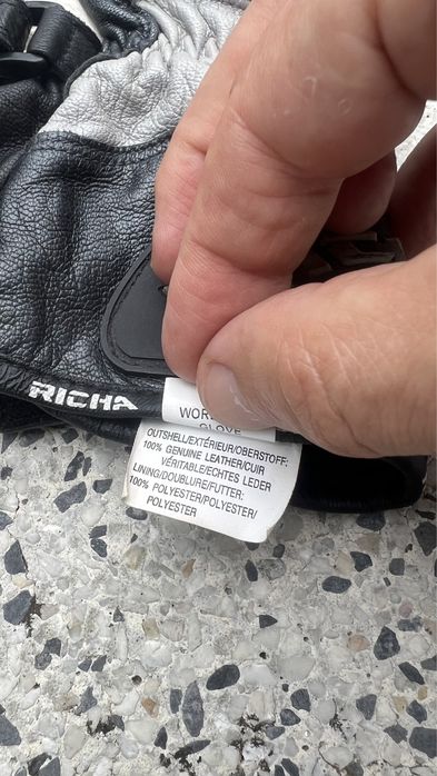 Luvas Richa GP Top Race em pele