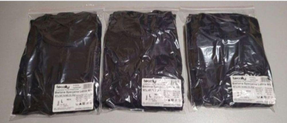 Bielizna specjalna letnia wojskowa czarna L