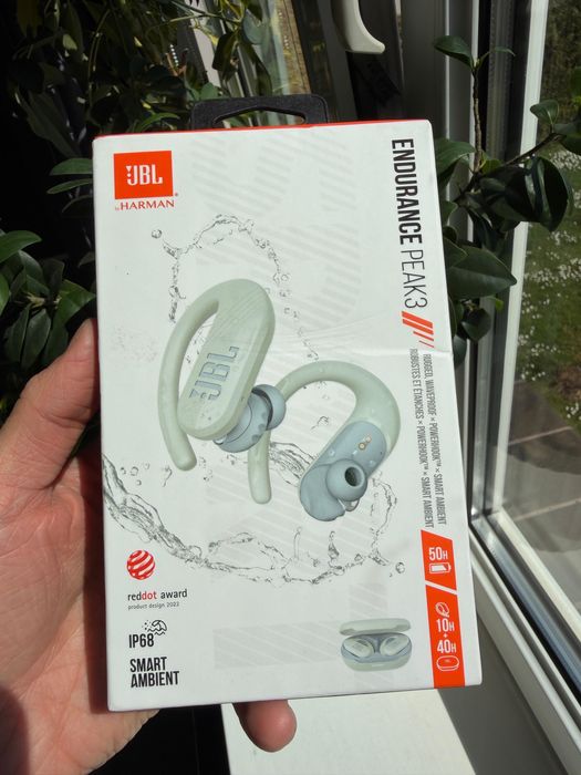 Słuchawki bezprzewodowe dokanałowe JBL Endurance Peak III TOMI-TECH