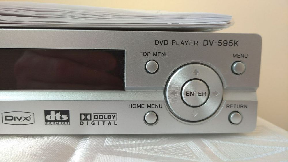 DVD проигрыватель Pioneer DV-595K караоке на 2 микрофона
