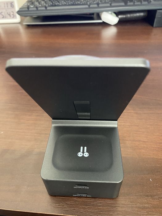 Док-станція 3в1 WIWU WI-W011 Бездротовий зарядний пристрій