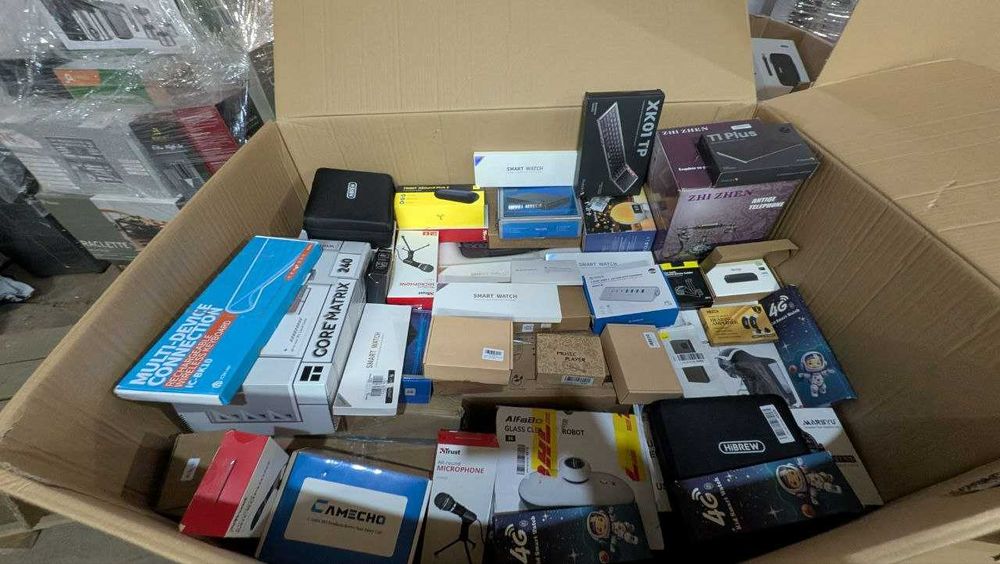 Ліквідація палет! Дрібна електроніка та техніка 165 кг Акційна ціна!