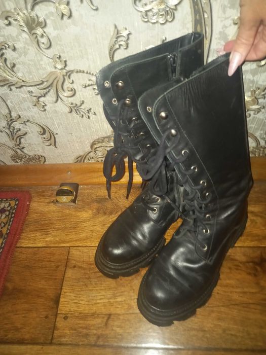 Продам сапоги натуральна шкіра