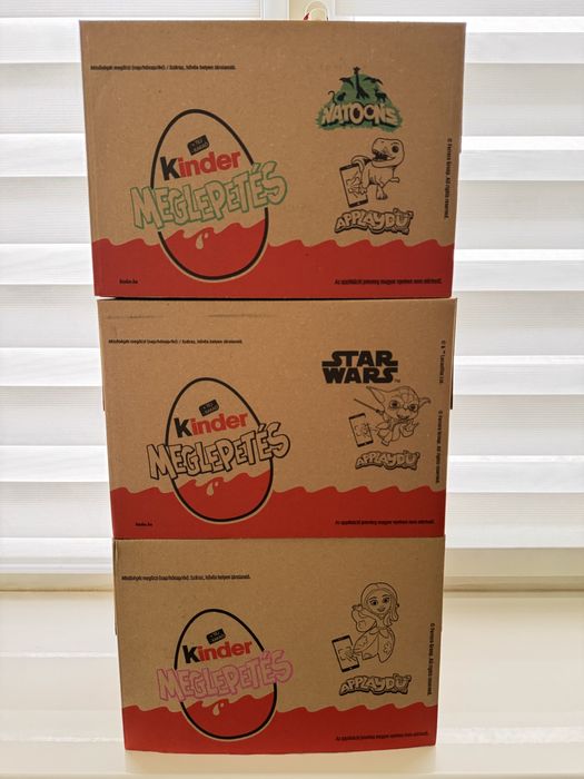 Kinder surprise 72шт