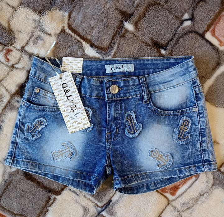 Новые джинсовые шорты G&L