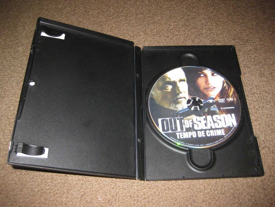 DVD "Out Of Season- Tempo de Crime" com Dennis Hopper/Raro!
