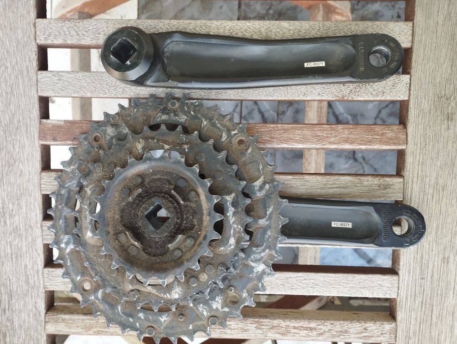 Шатуны Shimano FC-M371  44х32х22