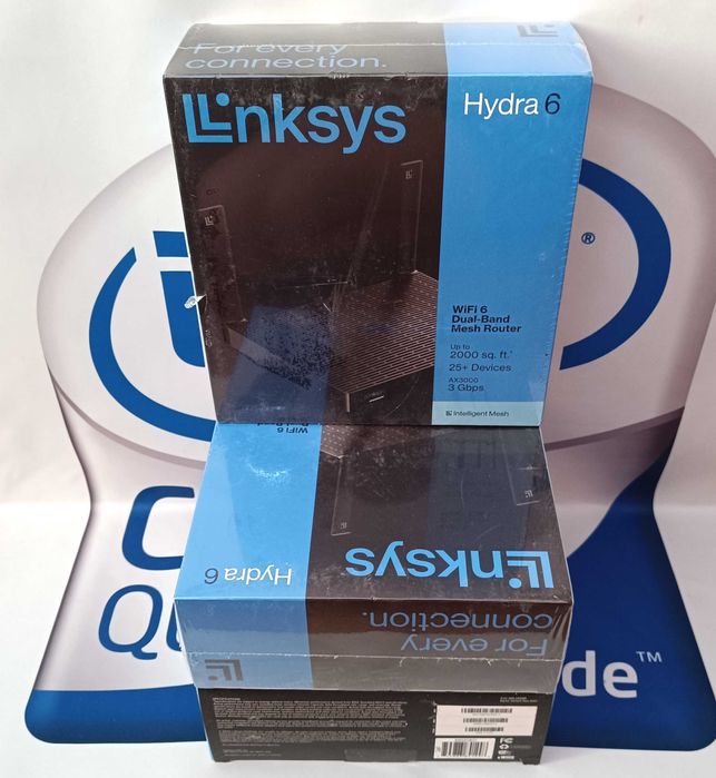 Нов. запак. WIFI6 Linksys Hydra 6 AX3000 дводіап. гігаб. роутери