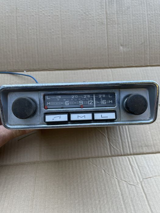 Radio Blaupunkt z VW Garbysa 6V-12v