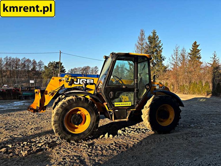JCB 526-56 AGRI PLUS Ładowarka Teleskopowa 115 KM! JCB 524-50, 536-60